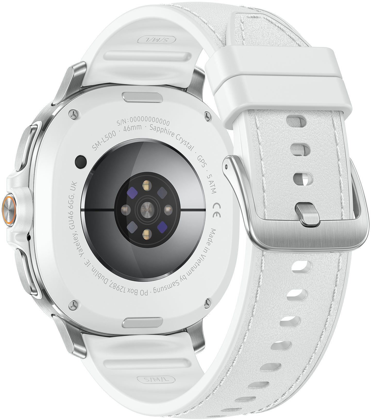 Smartwatch Samsung Galaxy Watch8 Classic, 46mm, BT, Beli SM-L500NZWAEUE