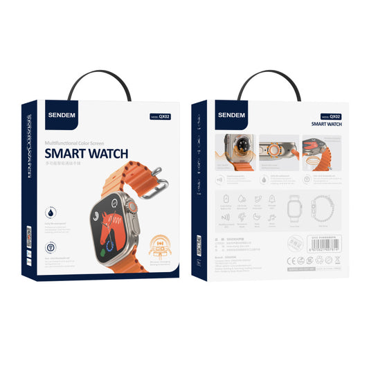 Smartwatch Sendem QX02 Ultra, Orange 