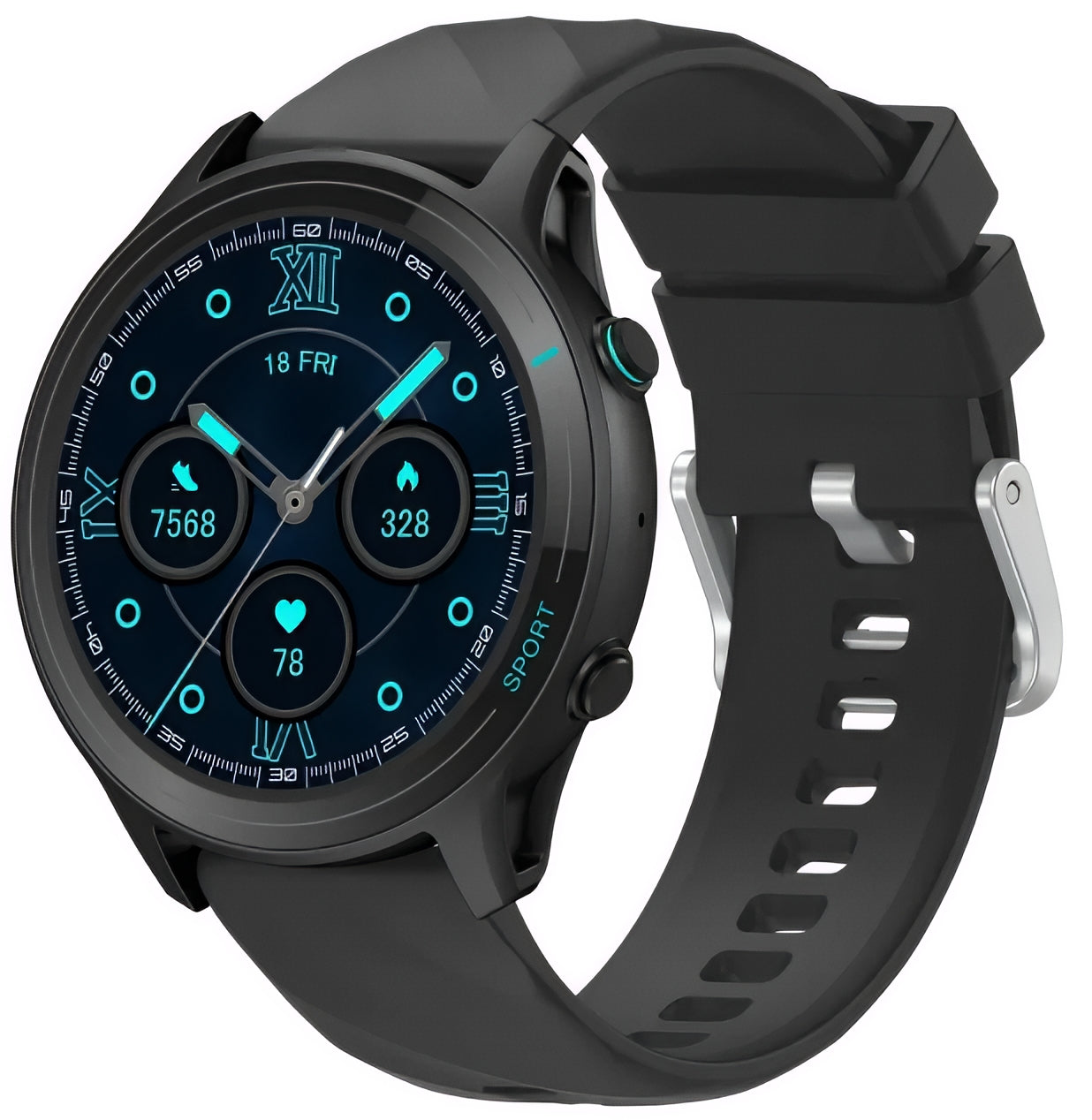 Smartwatch Titmo O-100 Call, Crna