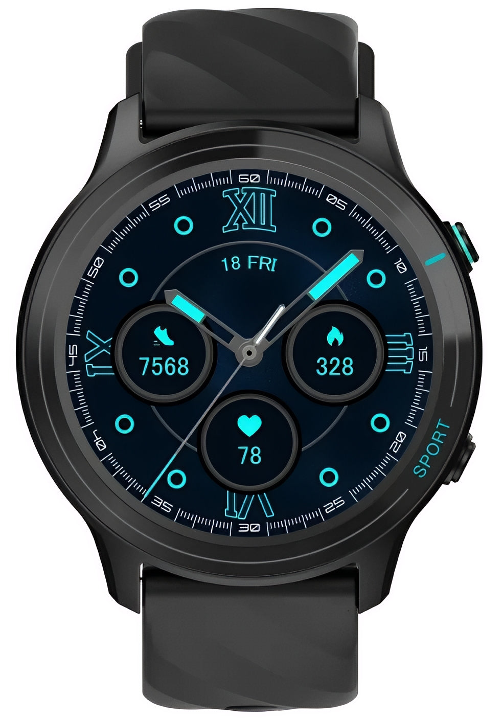 Smartwatch Titmo O-100 Call, Crna