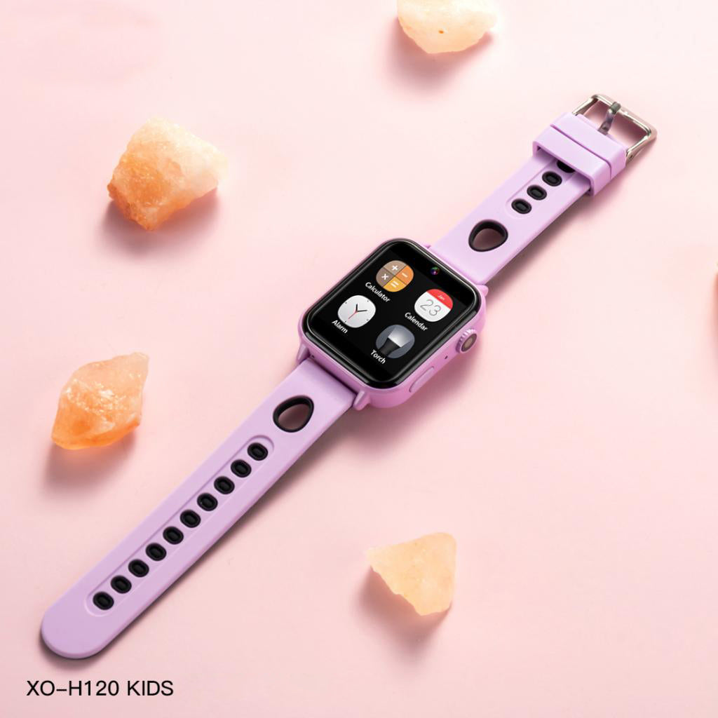 Smartwatch XO Design Kids H120, Ljubičasti