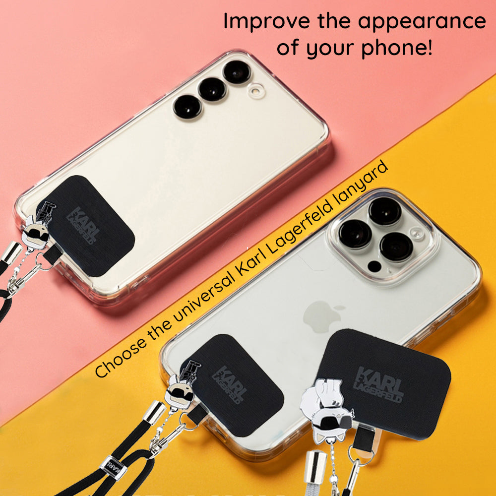 Telefonski kaiš Karl Lagerfeld Choupette, Sivi