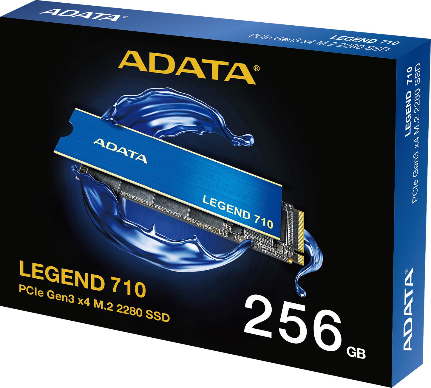 Solid State Drive (SSD) Adata Legend 710, PCI Express 3.0 x4, M.2, 256GB ALEG-710-256GCS ALEG-710-256GCS 