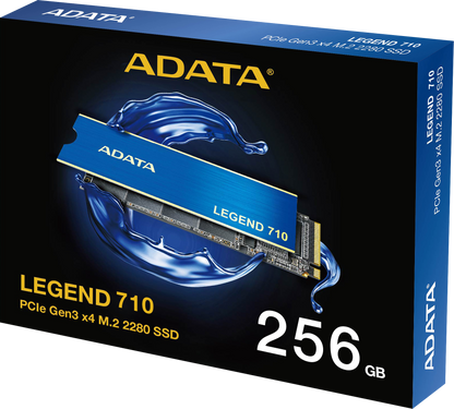 Solid State Drive (SSD) Adata Legend 710, PCI Express 3.0 x4, M.2, 256GB ALEG-710-256GCS ALEG-710-256GCS 