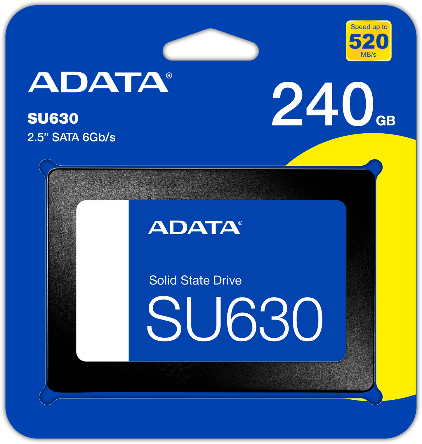 Solid State Drive (SSD) Adata SU630, 2,5 inča, 240GB, SATA III ASU630SS-240GQ-R