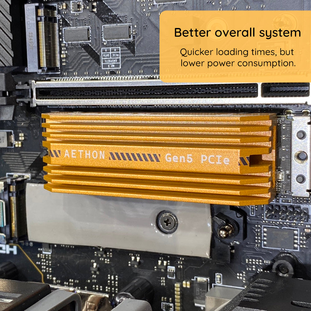 Solid State Drive (SSD) Dato Ares Aethon, NVME M.2, PCIe Gen5x4, 1TB, Crni ARSAT-1TB