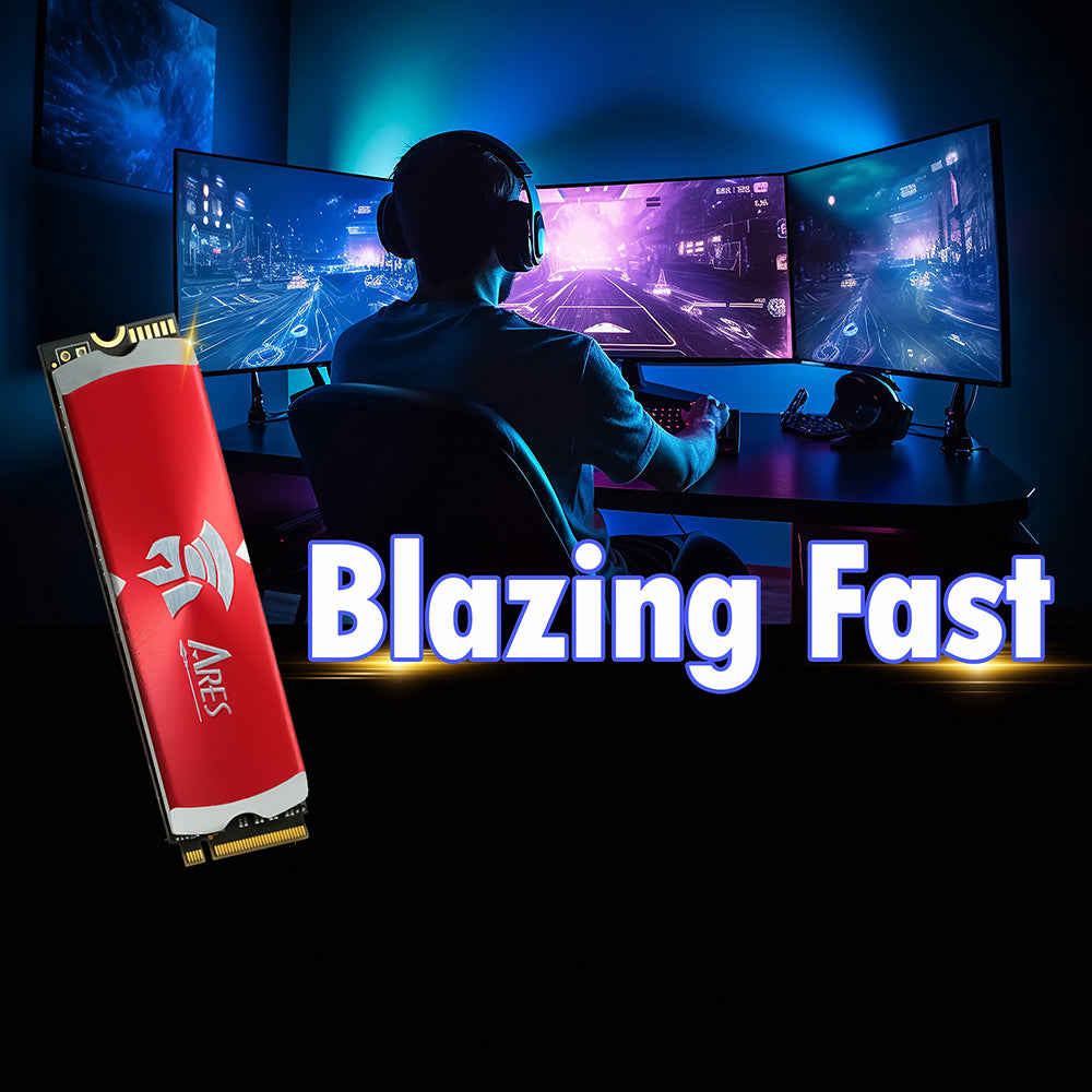 Solid State Drive (SSD) Dato Ares Dark Sword, NVME 1.4, PCIE Gen4x4, 1TB, Crni ARSDSK-1TB