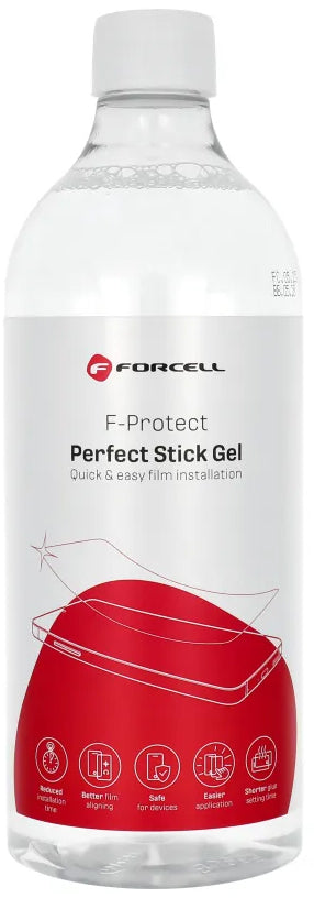 Gel rastvor Forcell Perfect Stick za nanošenje zaštitne folije od plastike/silikona, 1l