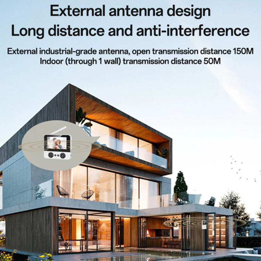 Zvono Yesido KM27, Wi-Fi, 2K, Belo