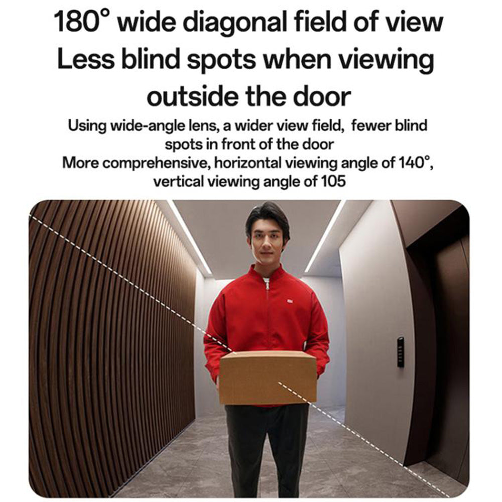 Zvono Yesido KM27, Wi-Fi, 2K, Belo