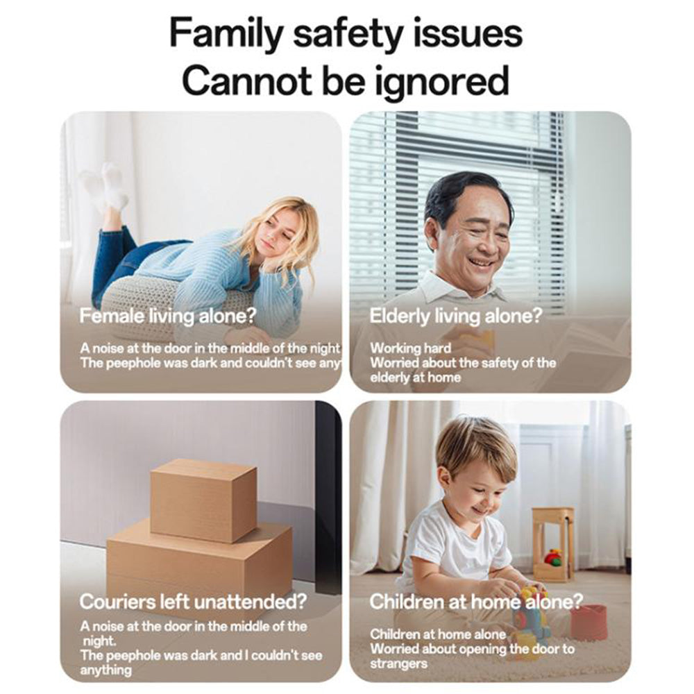 Zvono Yesido KM27, Wi-Fi, 2K, Belo