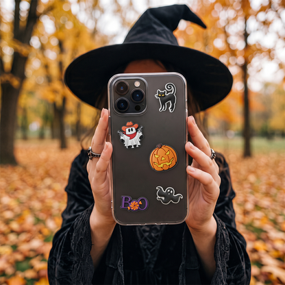 3D OEM Boo nalepnice za masku za telefon / tablet, set od 5 komada, višebojne