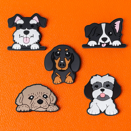 3D OEM Dog nalepnica za futrolu telefona / tableta, set od 5 komada, raznobojno