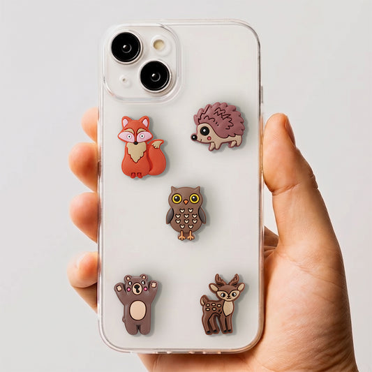 3D nalepnica OEM Forest za futrolu za telefon / tablet, set od 5 komada, višebojno