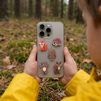 3D nalepnica OEM Forest za futrolu za telefon / tablet, set od 5 komada, višebojno