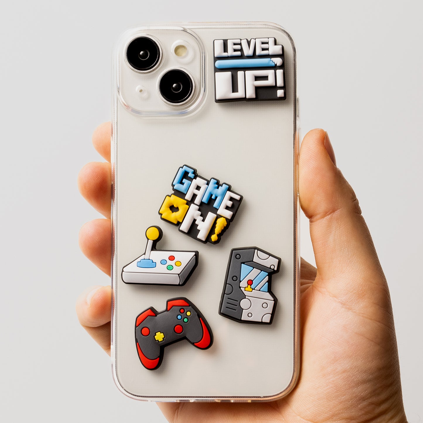 3D nalepnica OEM GameOn za futrolu za telefon / tablet, set od 5 komada, više boja