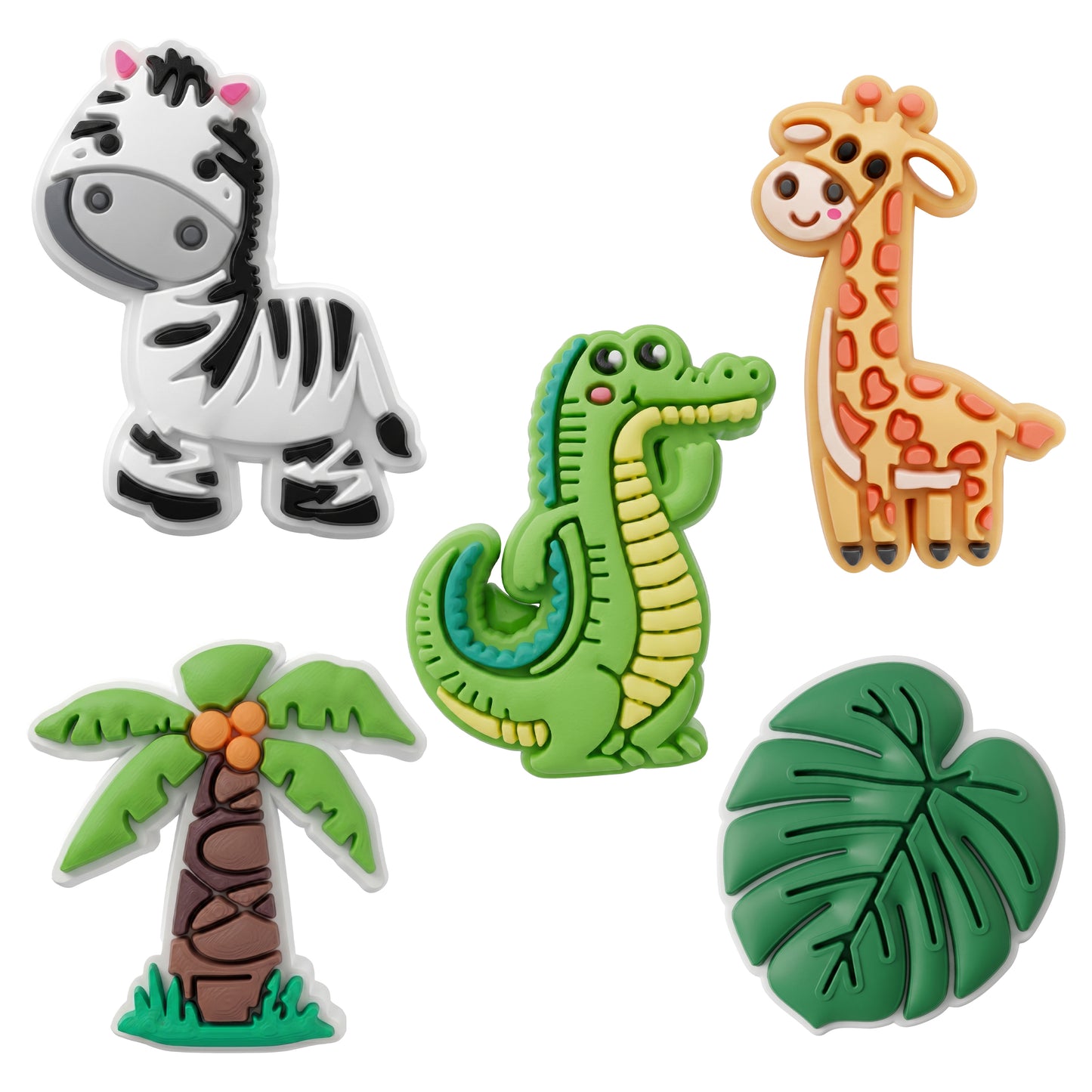 3D OEM Jungle nalepnica za futrolu telefona / tableta, set od 5 komada, više boja