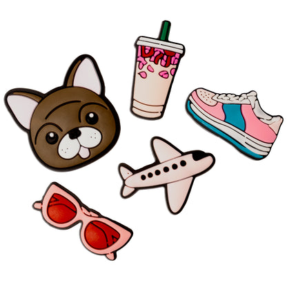 3D OEM Lifestyle nalepnica za futrolu telefona / tableta, set od 5 komada, roze