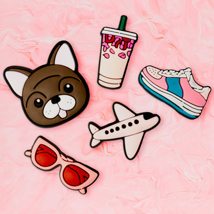 3D OEM Lifestyle nalepnica za futrolu telefona / tableta, set od 5 komada, roze