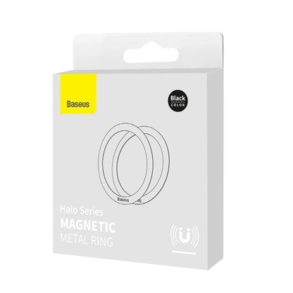 Metallic Sticker Baseus Halo Series, Set 2 pieces, Black PCCH000001 