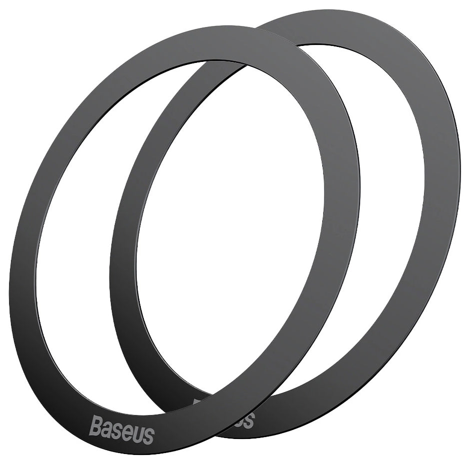 Metallic Sticker Baseus Halo Series, Set 2 pieces, Black PCCH000001 
