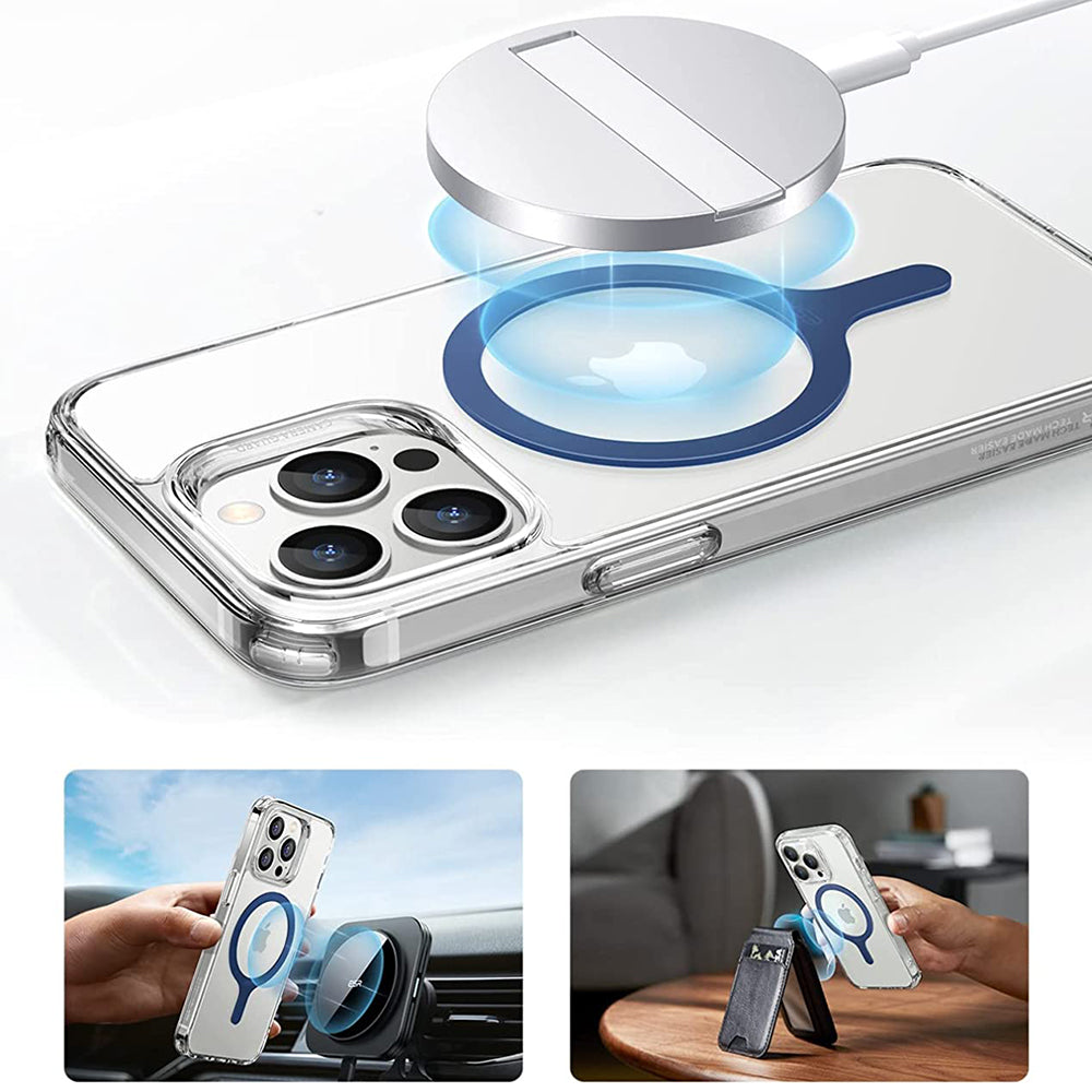 Stiker Metalik ESR HaloLock, Set 2 komada, Plavi