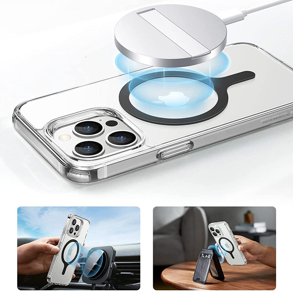 Metalna nalepnica ESR HaloLock, Set 2 komada, Crna