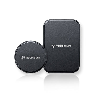 Stiker Metalik Techsuit MP02 2in1, Crni