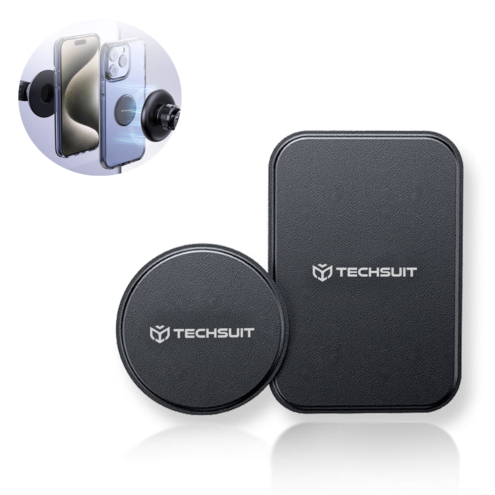 Stiker Metalik Techsuit MP02 2in1, Crni