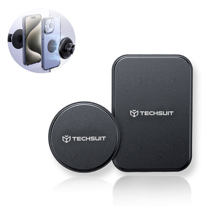 Stiker Metalik Techsuit MP02 2in1, Crni