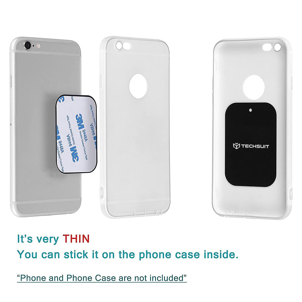 Stiker Metalik Techsuit MP04 4in1, Crni