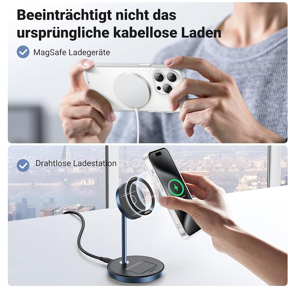 Stiker Metalik UGREEN LP428 (25766), Set 2 komada, Crni