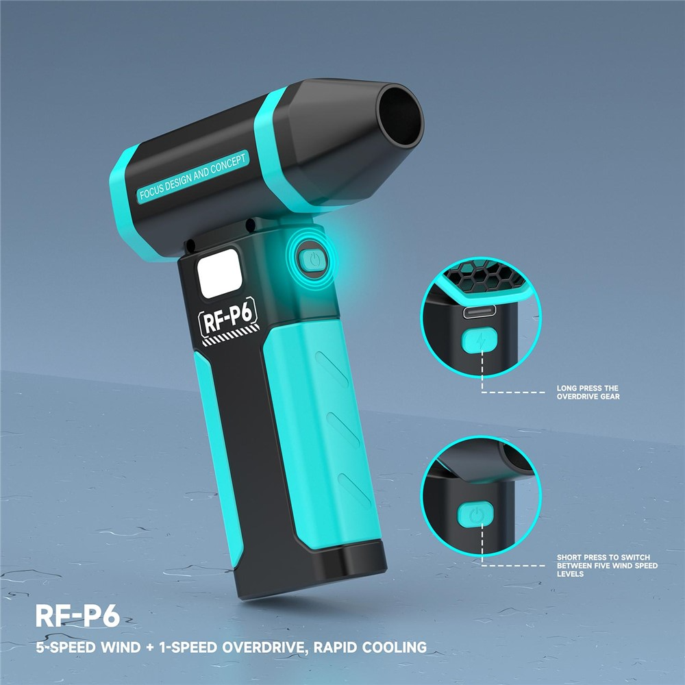 Duvač vazduha RF4 RF-P6, Crna