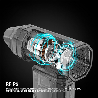 Duvač vazduha RF4 RF-P6, Crna