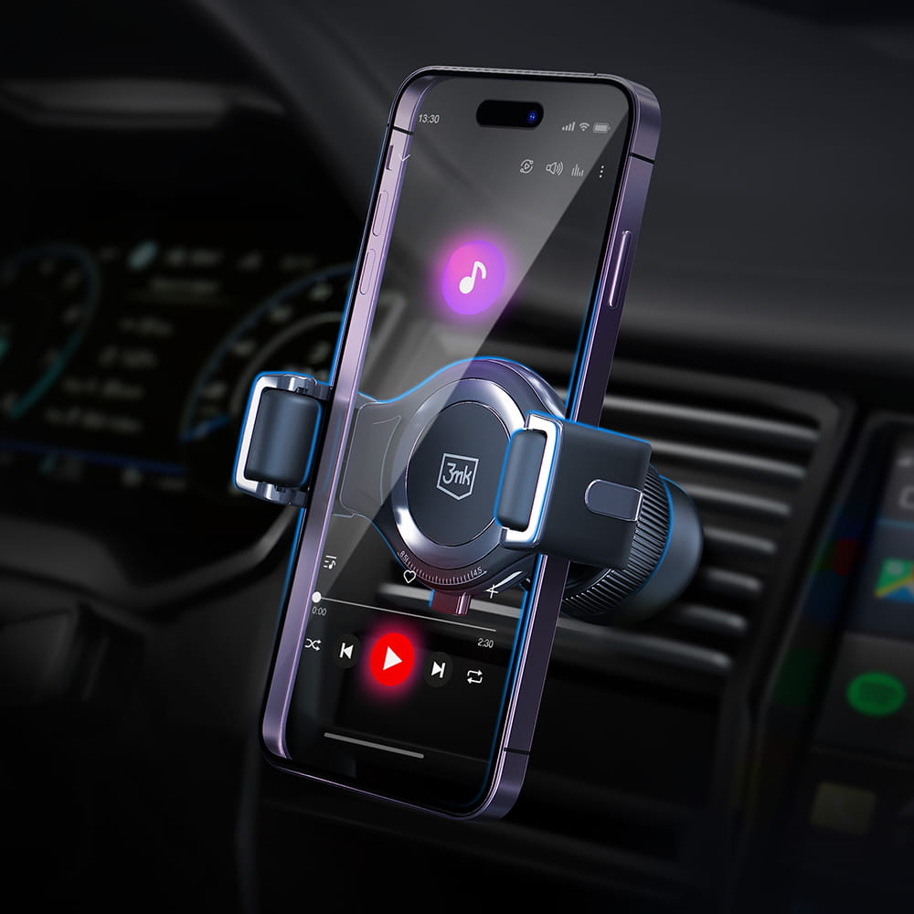 Auto nosač 3MK Memo Hug, 4.5inch - 6.7inch, Crni