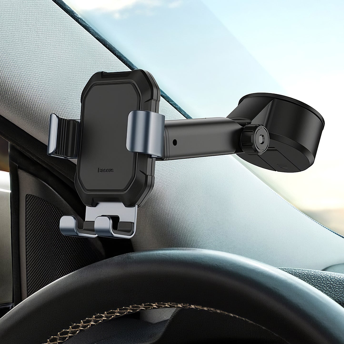 Auto nosač Baseus Gravity Car, 4.7inch - 6.5inch, Crni SUYL-TK01