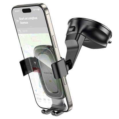 Auto nosač Borofone BH130 Follower Gravity, 6.1inch - 7inch, Crni