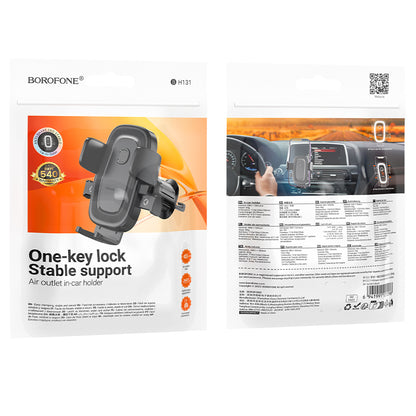 Auto držač Borofone BH131 Follower, 4.5inch - 7inch, Crna