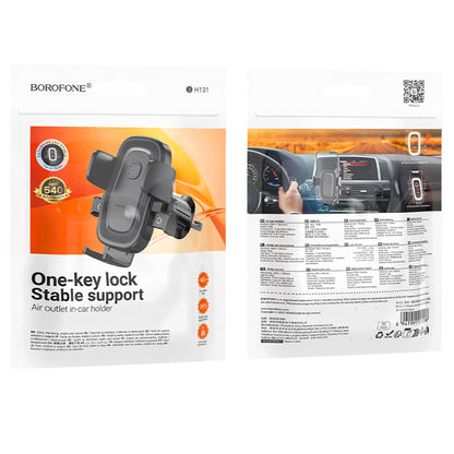 Auto držač Borofone BH131 Follower, 4.5inch - 7inch, Crna