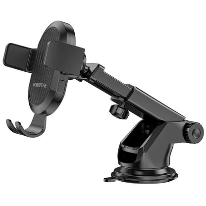 Auto držač Borofone BH39, 4.5inch - 6.5inch, Crni