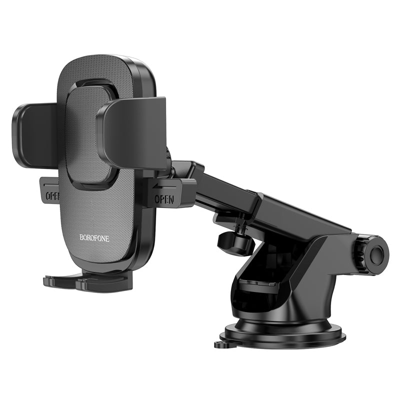 Auto držač Borofone BH60 Dainty, 4.5inch - 7inch, Crni