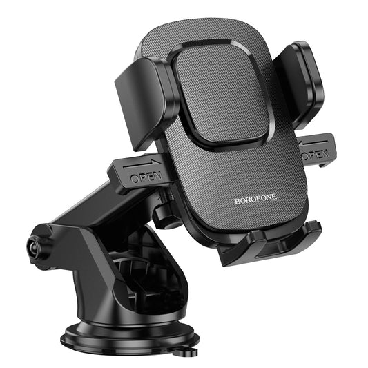 BH60 Dainty Car Holder, 4.5inch - 7inch, Black 