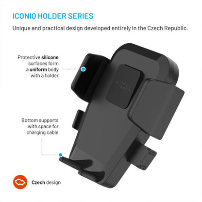 Auto nosač Fixed Iconiq XXL, Univerzalan, Crn