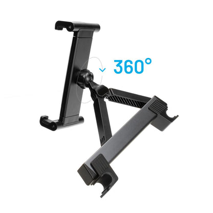 Auto nosač za naslon za glavu Fixed Passenger Max, 7inch - 13inch, Sivi