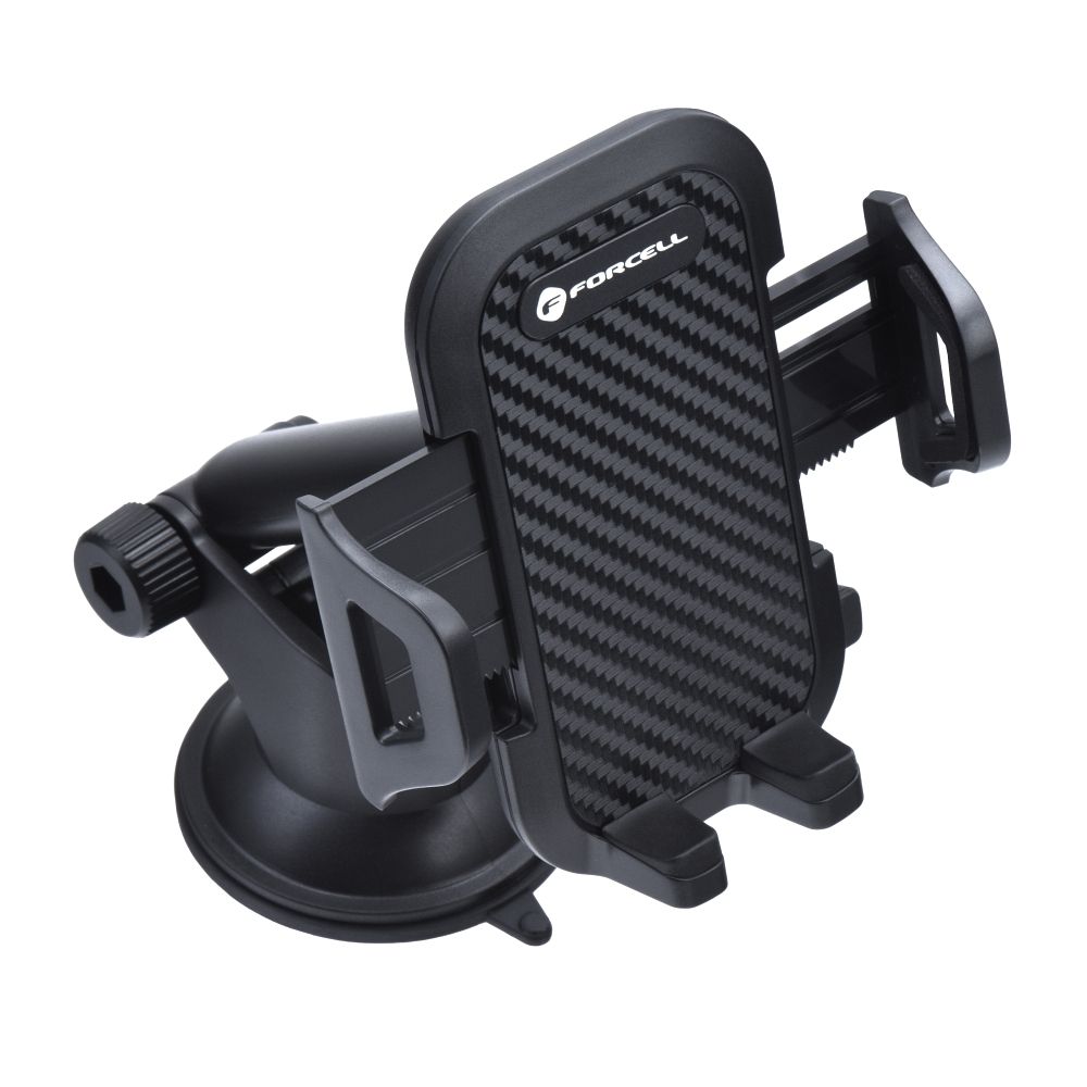 Auto nosač Forcell Carbon Bracket A151, 62mm - 95mm, Crni