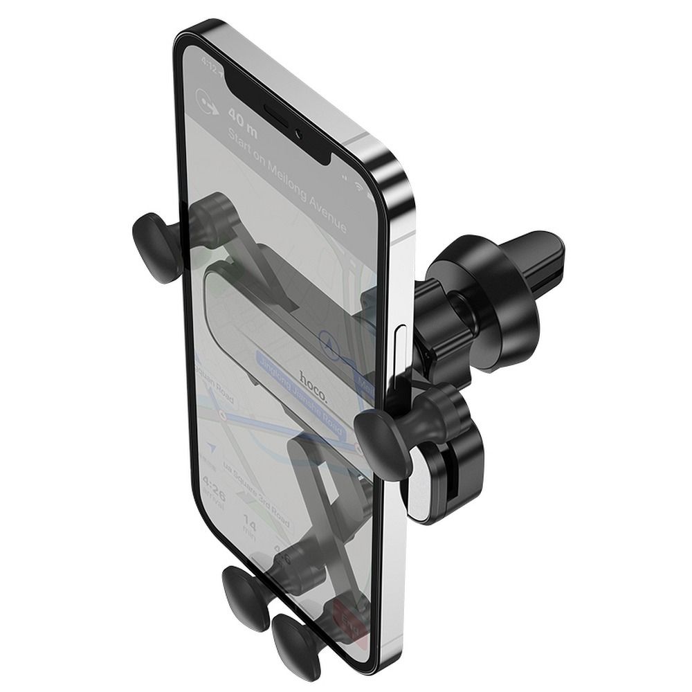 Car Holder HOCO CA102, 4.5inch - 7inch, Black 