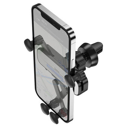 Car Holder HOCO CA102, 4.5inch - 7inch, Black 