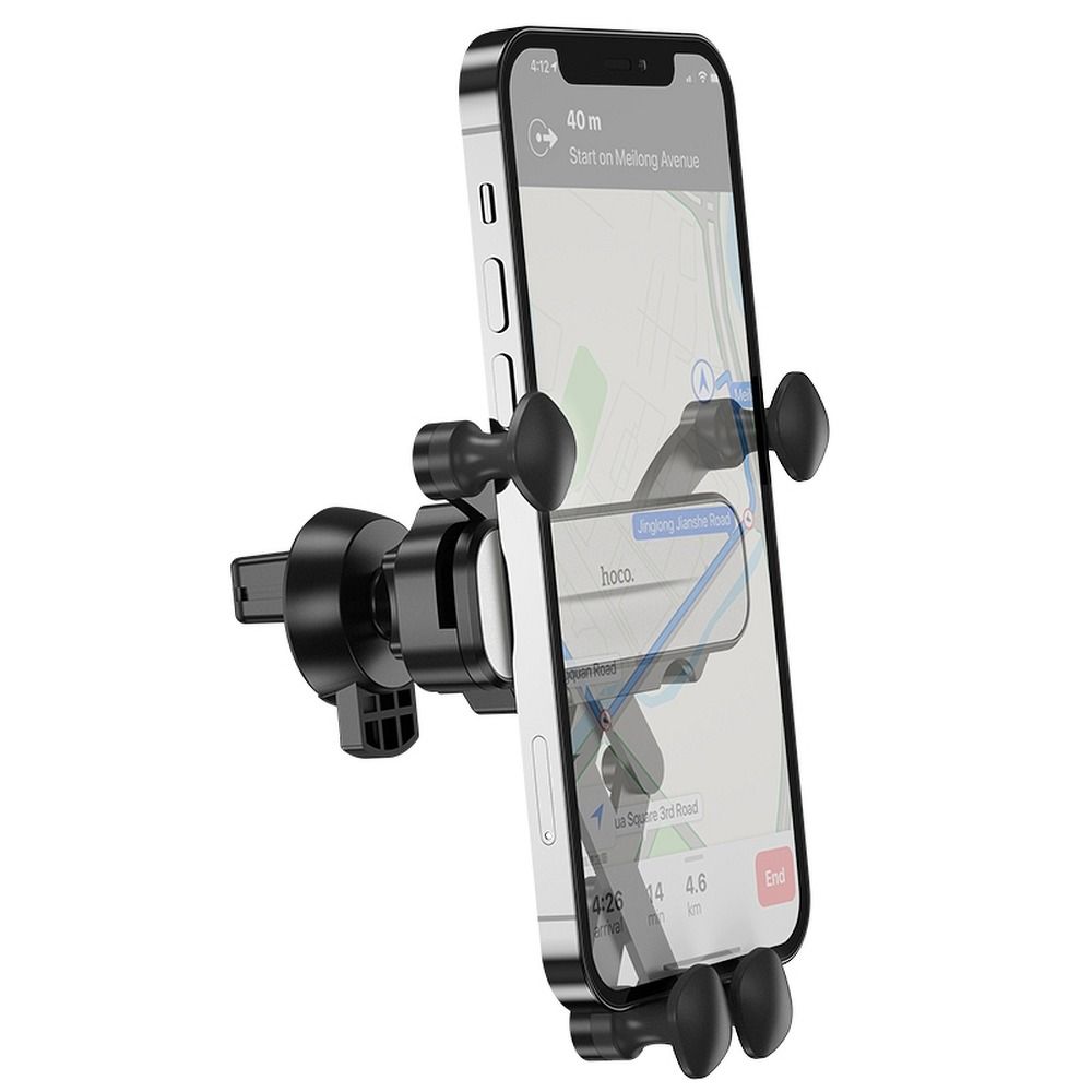 Car Holder HOCO CA102, 4.5inch - 7inch, Black 