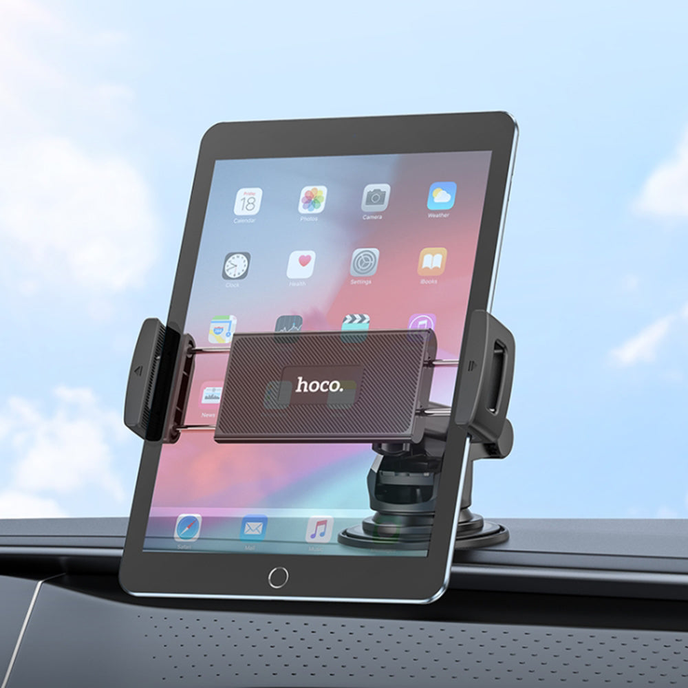 Auto držač HOCO CA120 za telefon / tablet, 4.7inch - 10.5inch, crna