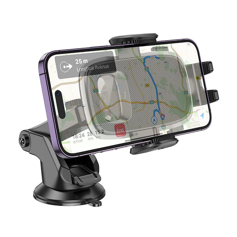 Auto nosač HOCO Fair H15, 4.5inch - 7inch, Crn